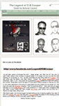 Mobile Screenshot of legendofdbcooper.com